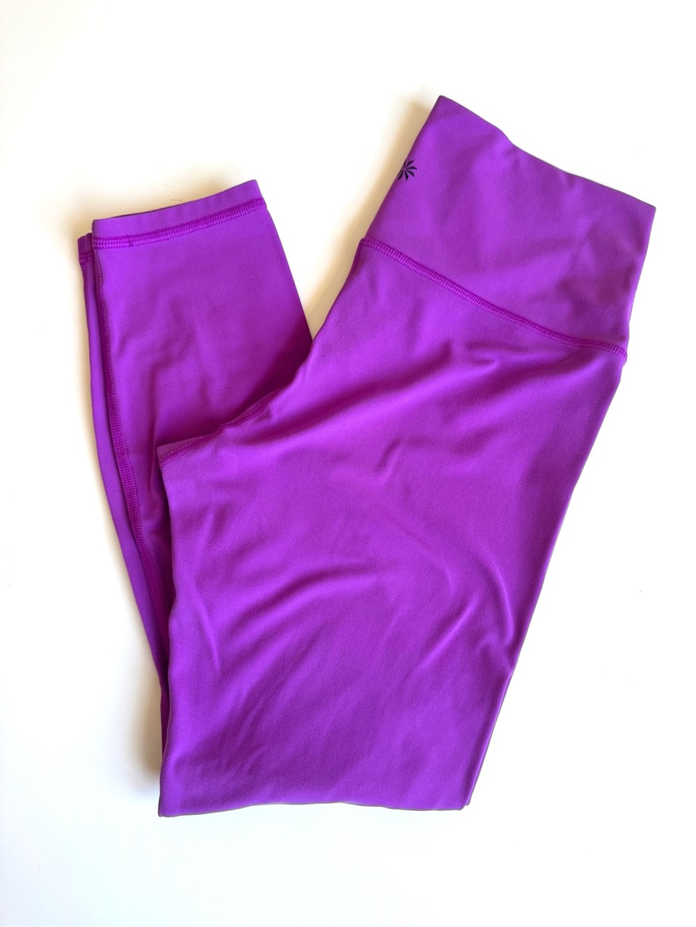 Athleta Transcend 7/8 Leggings Purple M - Picture 7 of 8